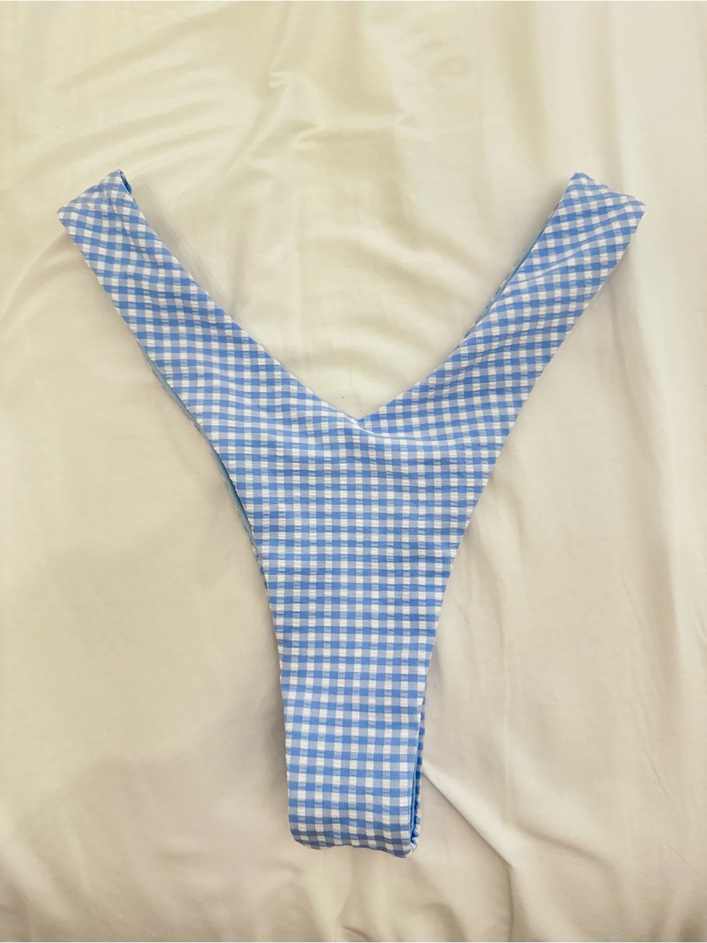Kulani Kinis Blue Gingham Bikini Set - Picture 5 of 10